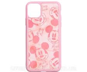 Чехол Mickey Color print для iPhone 11 Pro Max (Розовый)