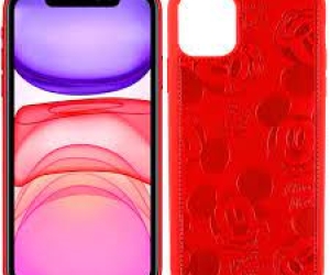 Чехол Mickey для iPhone 11 Pro (Красный)