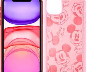 Чехол Mickey для iPhone 11 Pro (Розовый)