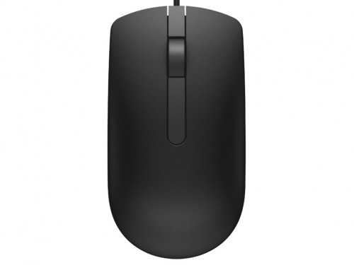 "Mouse Dell MS116, Optical, 1000dpi, 3 buttons, Ambidextrous, Black, USB<br />.
