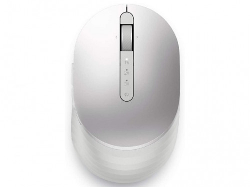 Wireless Mouse Dell MS7421W Premier Rechargeable, Optical, 4000dpi, 2.4 GHz/BT, Platinum Silver