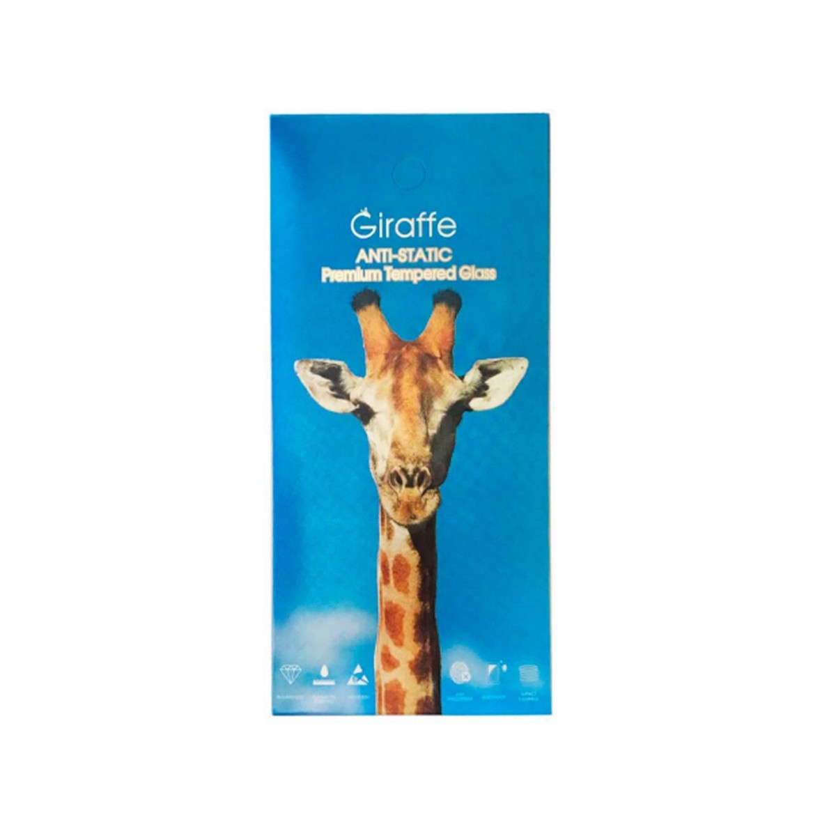 Giraffe Anti-static glass for Xiaomi Redmi 10C/12C/Poco C40 black